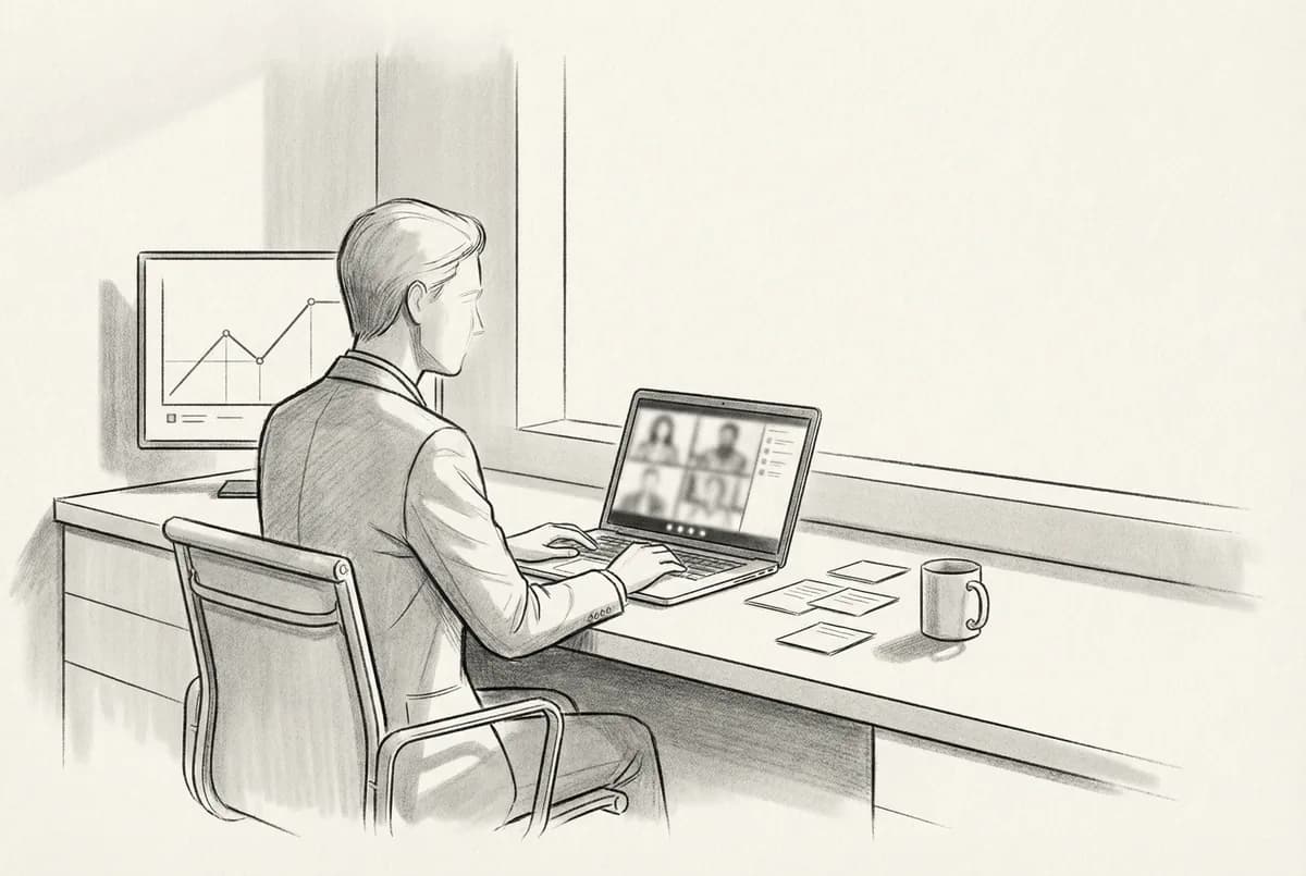 Patient having a virtual care appointment with their physician